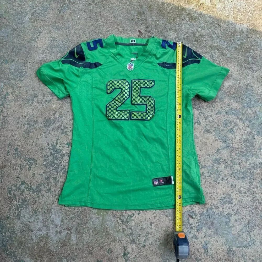 NFL Seattle Seahawks Richard Sherman #25 Y2K Nike Jersey